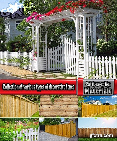 Collection of various types of decorative fence for garden and gardening 25 HQ Jpeg