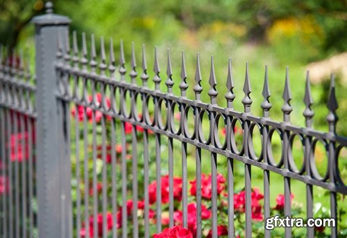 Collection of various types of decorative fence for garden and gardening 25 HQ Jpeg