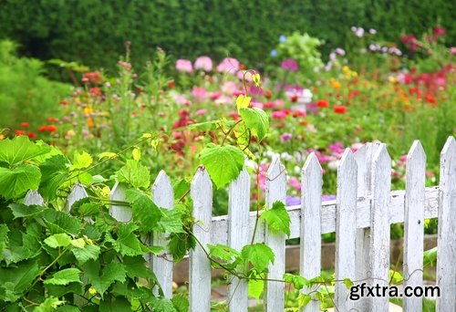 Collection of various types of decorative fence for garden and gardening 25 HQ Jpeg