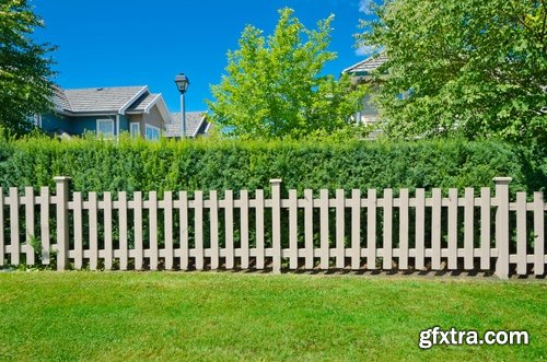 Collection of various types of decorative fence for garden and gardening 25 HQ Jpeg