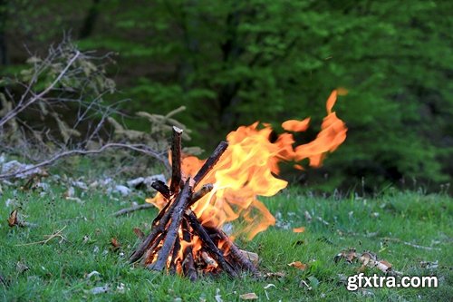 Collection of beautiful bonfire on various natural landscape 25 HQ Jpeg