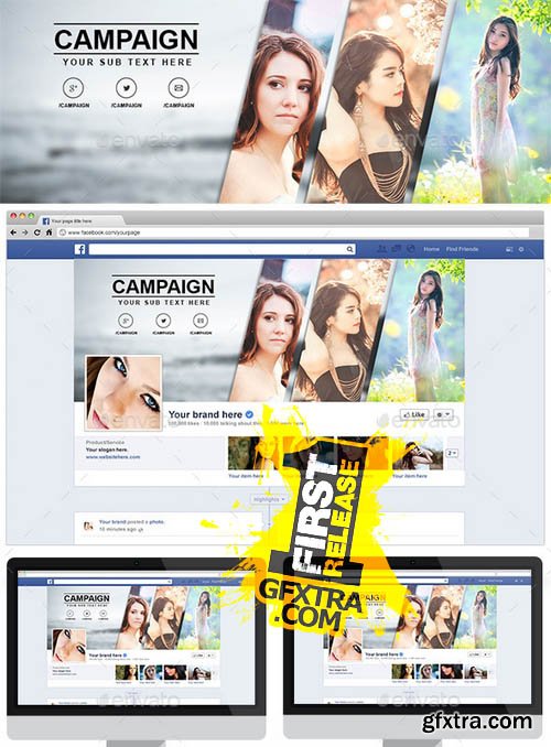 Beauty Facebook Timeline Cover - GraphicRiver 10170083