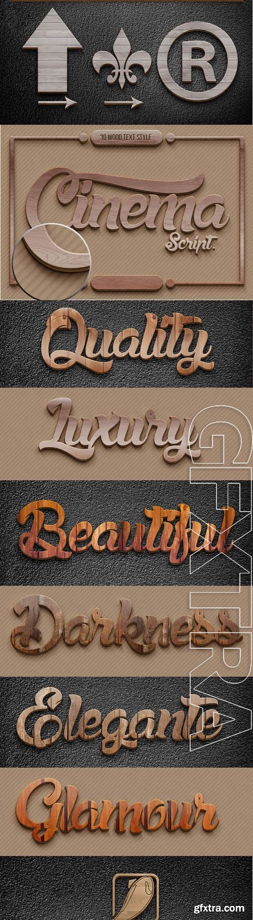 3D Collection Text Styles V.17 - GraphicRiver 10462370