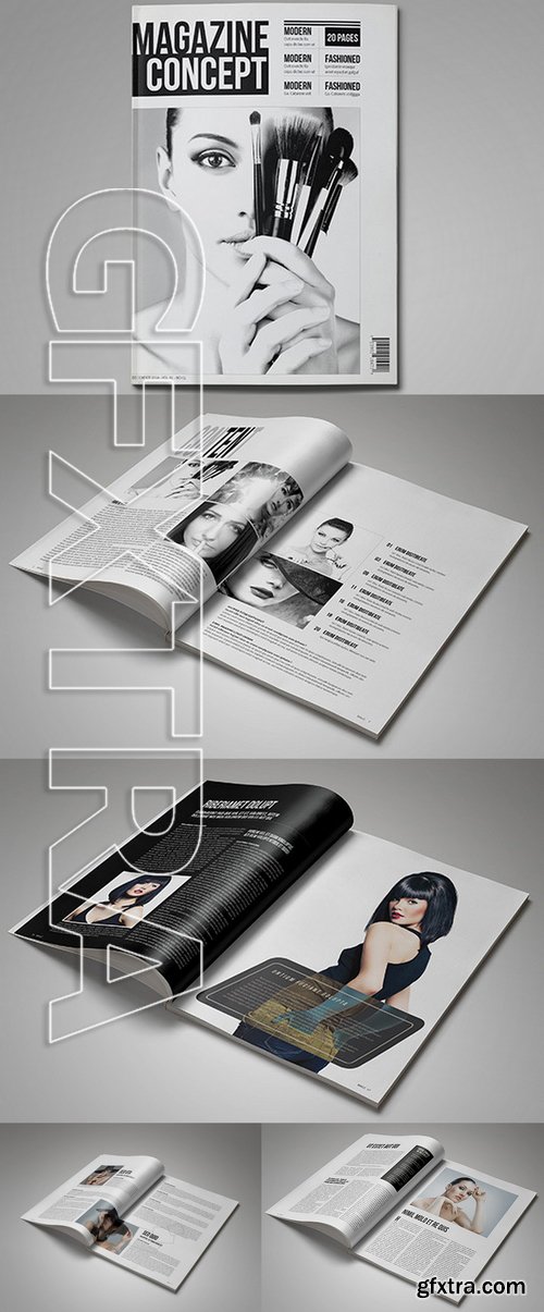 CM - InDesign Magazine Template 98539