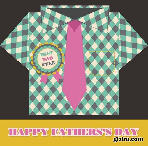 Stock Vectors - Happy Father Day, 25xEPS