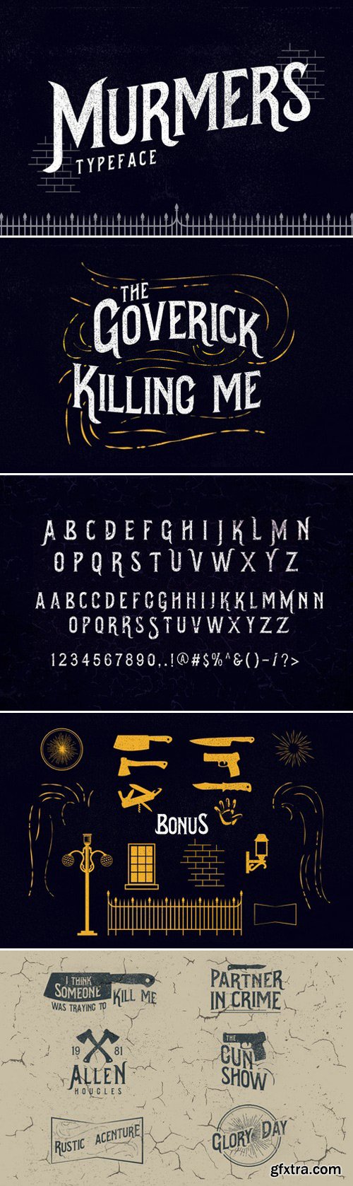 CM - Murmers Typeface