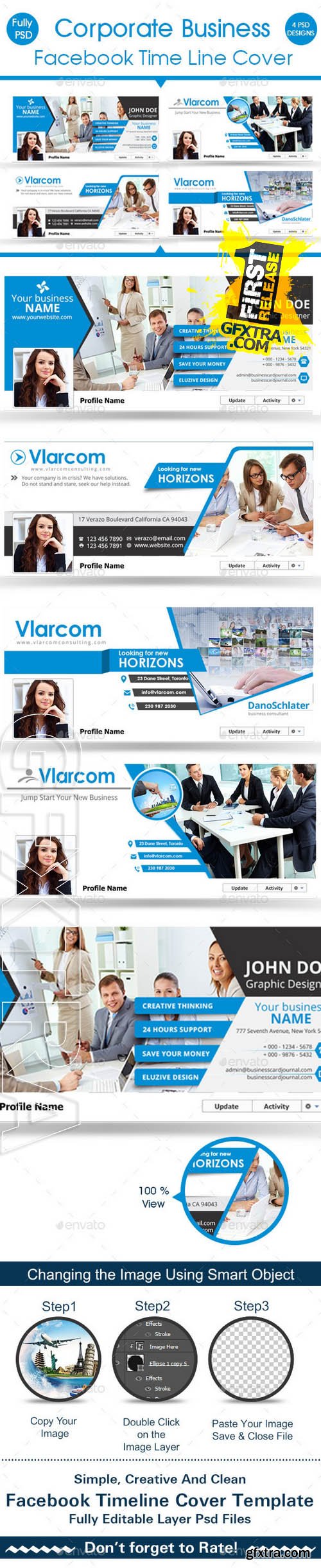 Business Facebook Cover - GraphicRiver 10456773