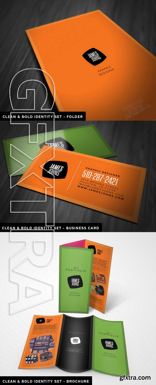 Clean & Bold Identity Set 2