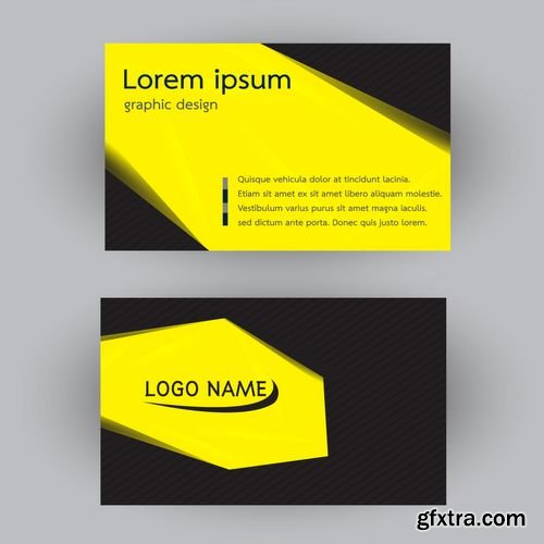 Business Card Vector Illustration