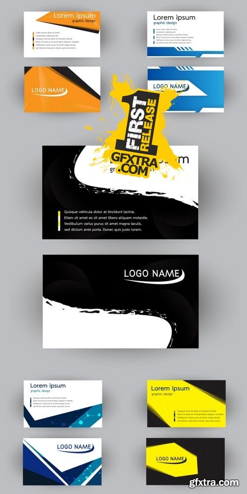 Business Card Vector Illustration