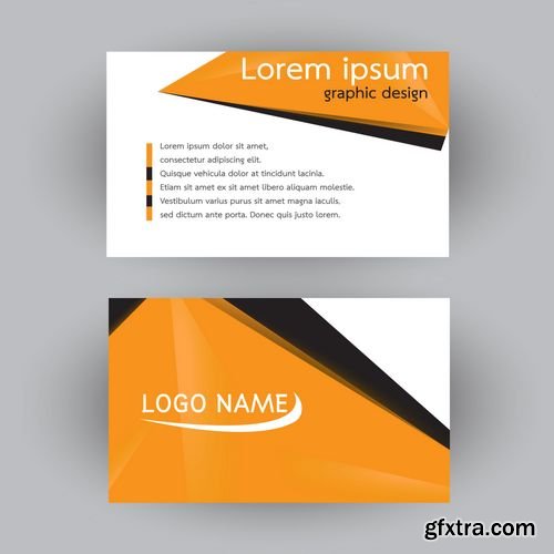 Business Card Vector Illustration