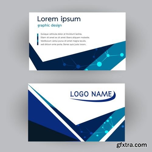 Business Card Vector Illustration