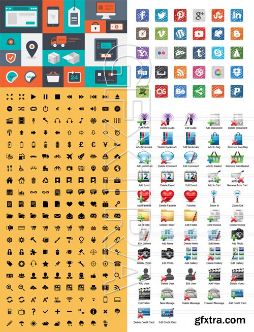 500+ Professional Vectors & Icons