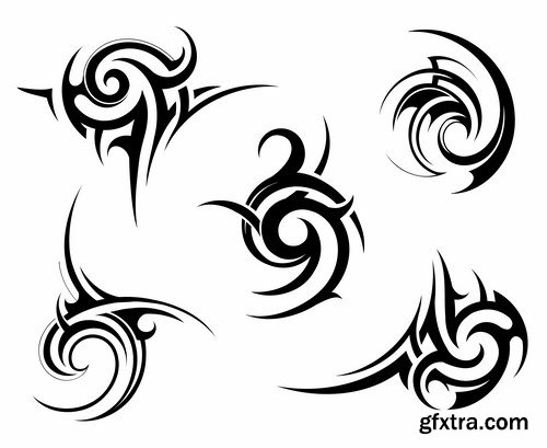 Tattoo element 6, 25 x EPS