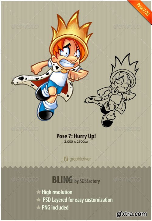 GraphicRiver - Bling Series 7/28: Hurry up!