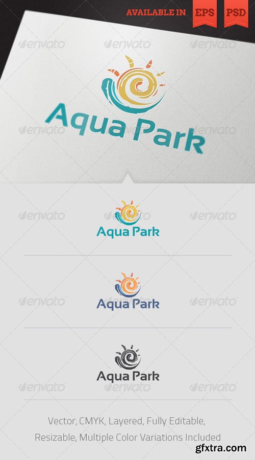 GraphicRiver - Aqua Park Logo Template