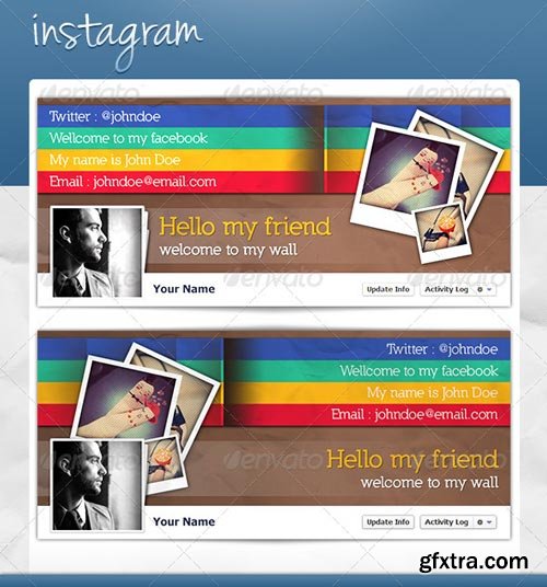 GraphicRiver - FB Cover - Instagram