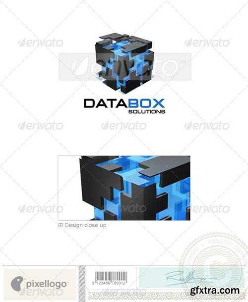 GraphicRiver - Technology Logo - 3D-255