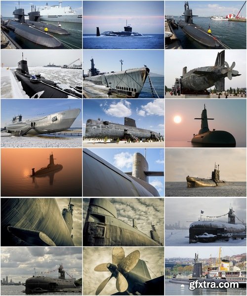 Collection of various submarine weapons from different countries 25 HQ Jpeg