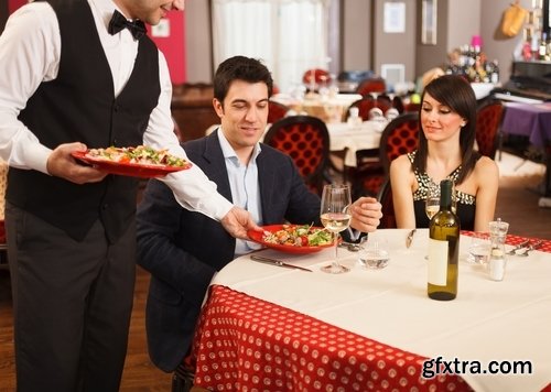 Collection people eat in a fancy restaurant interior is a luxurious restaurant 25 HQ Jpeg