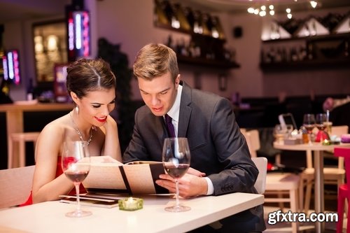 Collection people eat in a fancy restaurant interior is a luxurious restaurant 25 HQ Jpeg