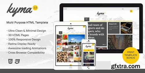 ThemeForest - Kyma v1.0 - Multipurpose HTML Template - FULL