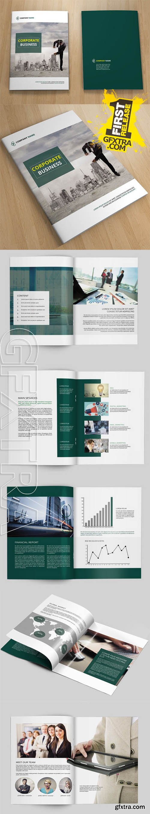 InDesign: Corporate Brochure - 12 pages