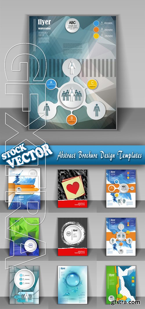 Stock Vector - Abstract Brochure Design Templates