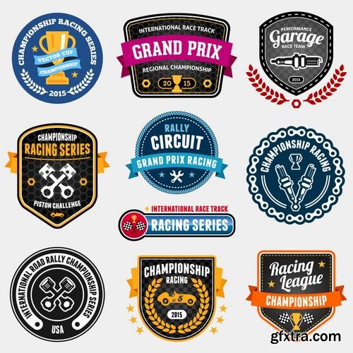 Stock Vector - Clean Modern Logo Badges, 25EPS