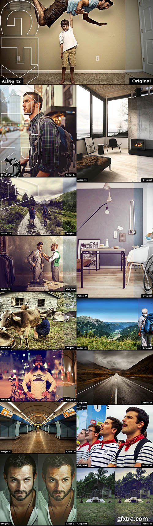 50 Photoshop Actions - GraphicRiver 10185384