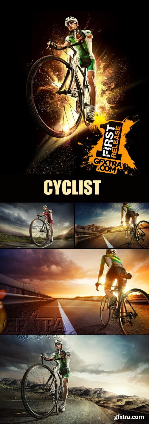 Stock Photo - Cyclist