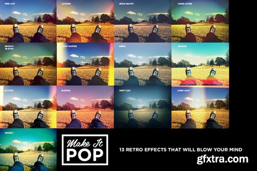 Creative Market - Make it pop photoshop actions 189351