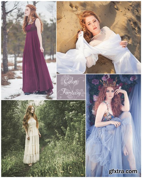 Creative Market - Color Fantasy Lightroom Presets 190353