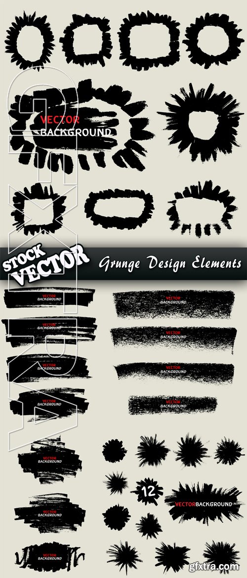 Stock Vector - Grunge Design Elements