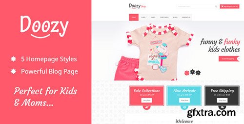 ThemeForest - Doozy v1.1.1 - Kindergarten & Ecommerce Template - 9985452