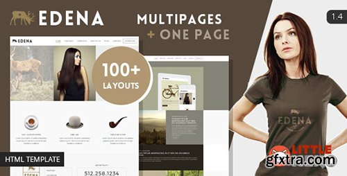 ThemeForest - EDENA v1.4 - Creative & Multipurpose Bootstrap Template - FULL