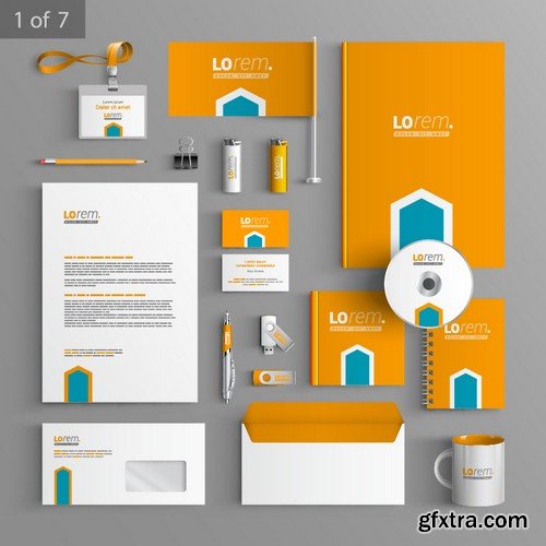 Stock Vectors - Corporate Templates For your Company 3, 25xEPS