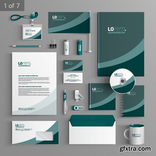 Stock Vectors - Corporate Templates For your Company 3, 25xEPS