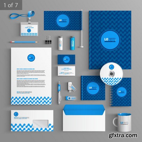 Stock Vectors - Corporate Templates For your Company 3, 25xEPS