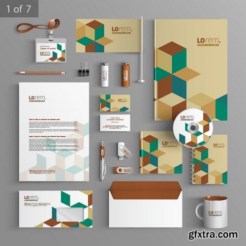 Stock Vectors - Corporate Templates For your Company 3, 25xEPS