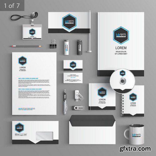 Stock Vectors - Corporate Templates For your Company 3, 25xEPS