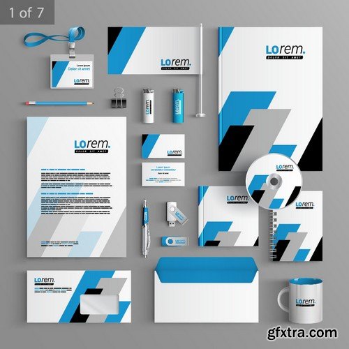 Stock Vectors - Corporate Templates For your Company 3, 25xEPS