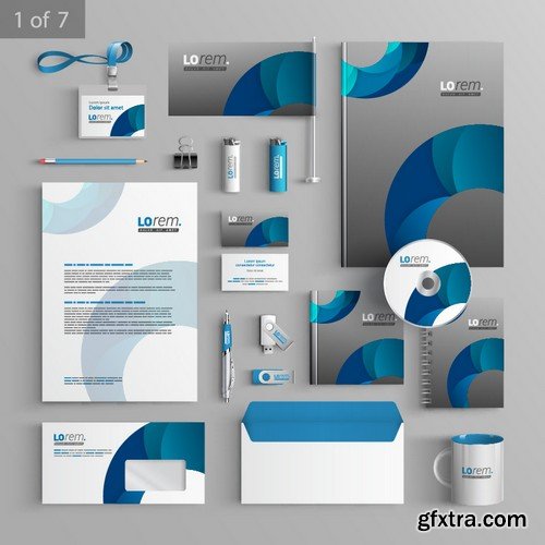 Stock Vectors - Corporate Templates For your Company 3, 25xEPS