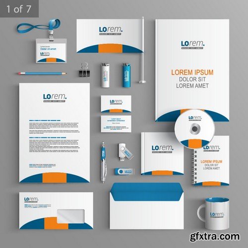 Stock Vectors - Corporate Templates For your Company 3, 25xEPS