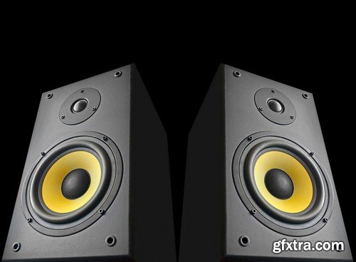 Stock Photos - Music speakers 2, 25xJPG