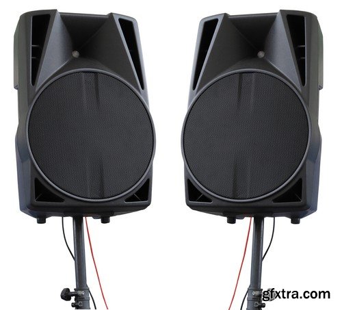 Stock Photos - Music speakers 2, 25xJPG