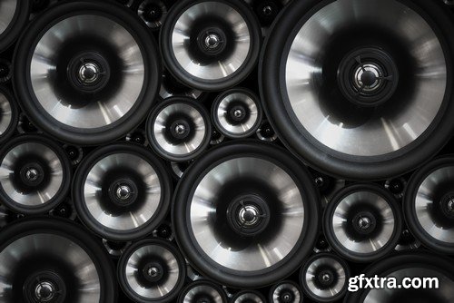 Stock Photos - Music speakers 2, 25xJPG