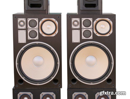 Stock Photos - Music speakers 2, 25xJPG