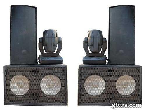 Stock Photos - Music speakers 2, 25xJPG