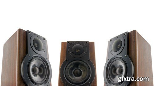 Stock Photos - Music speakers 2, 25xJPG